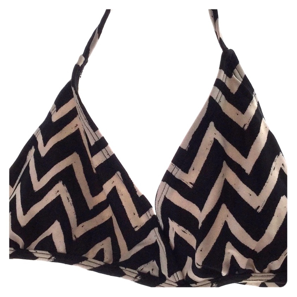 Chevron bikini top